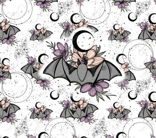 Floral Bat Wrap - Vinyl