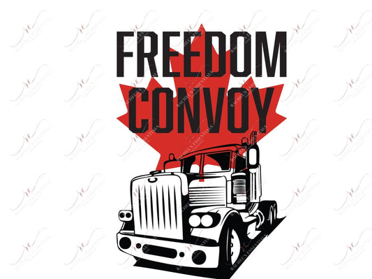Freedom Convoy - Ready To Press Sublimation Transfer Print Sublimation