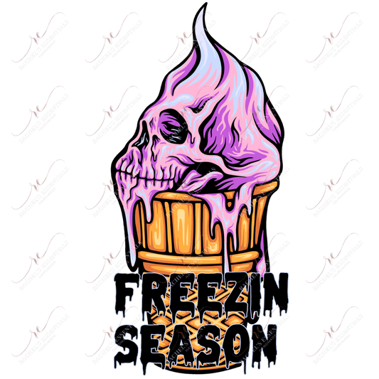 Freezing Season - Clear Cast Decal