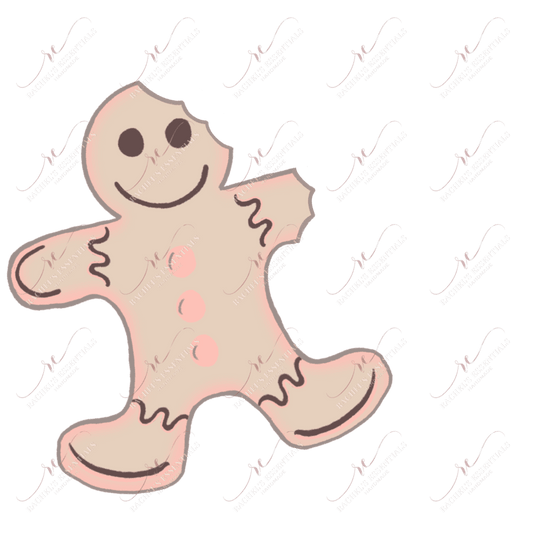 Gingerbread - Clear Cast Decal