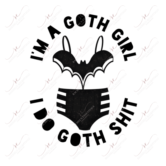 Goth Girl - Htv Transfer