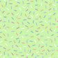 Green Mixed Sprinkles - Ready To Press Sublimation Transfer Print Sublimation