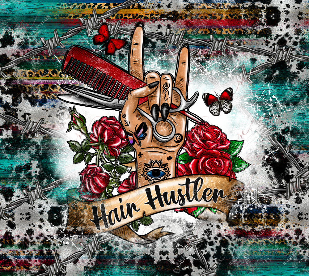 Hair Hustler- Ready To Press Sublimation Transfer Print Sublimation
