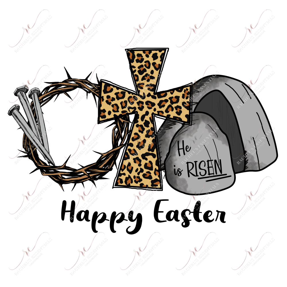Happy Easter - Ready To Press Sublimation Transfer Print Sublimation