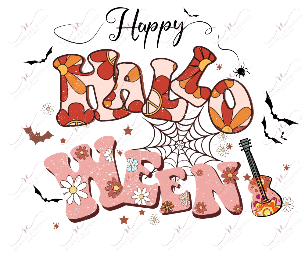 Happy Halloween - Clear Cast Decal