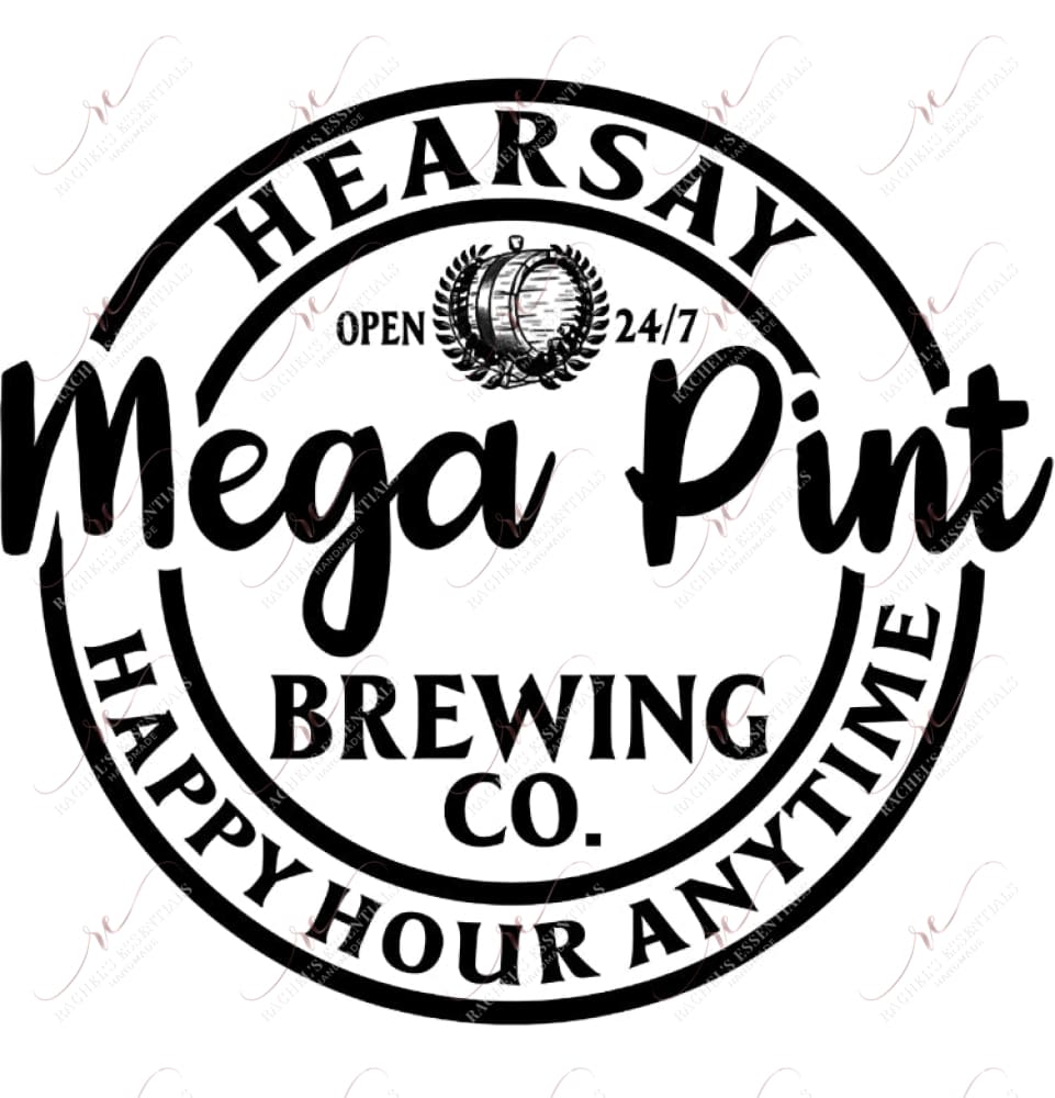 Hearsay - Clear Cast Decal