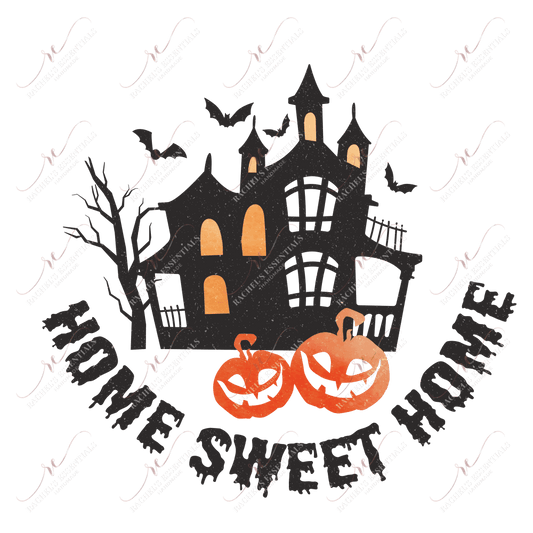 Sublimation 1.99 Home sweet home Halloween - ready to press sublimation transfer print freeshipping - Rachel's Essentials