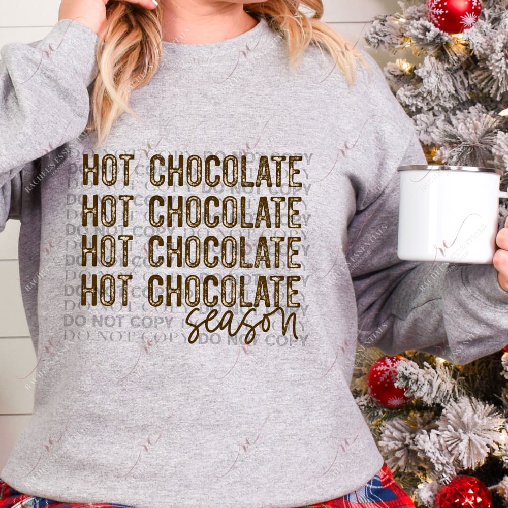 Hot Chocolate - Ready To Press Sublimation Transfer Print Sublimation