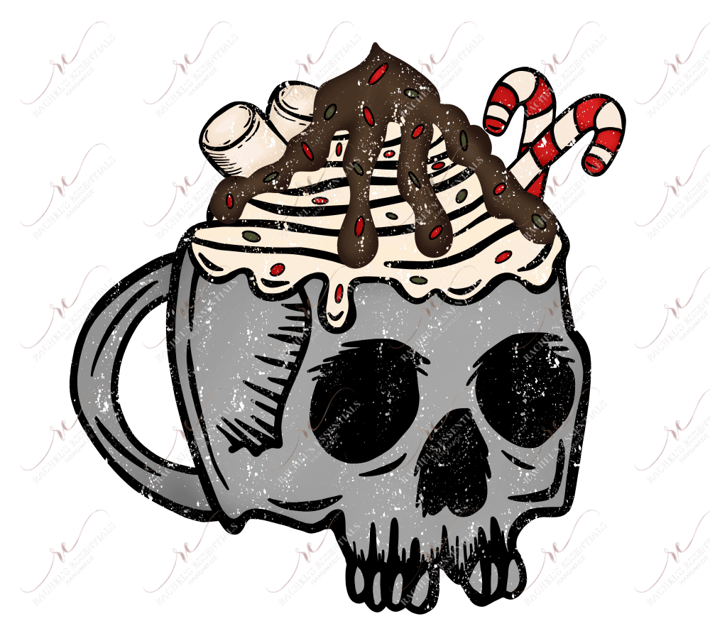 Hot Cocoa - Clear Cast Decal