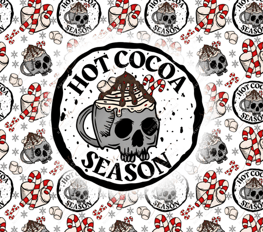 Hot Cocoa Season Logo - Ready To Press Sublimation Transfer Print Sublimation