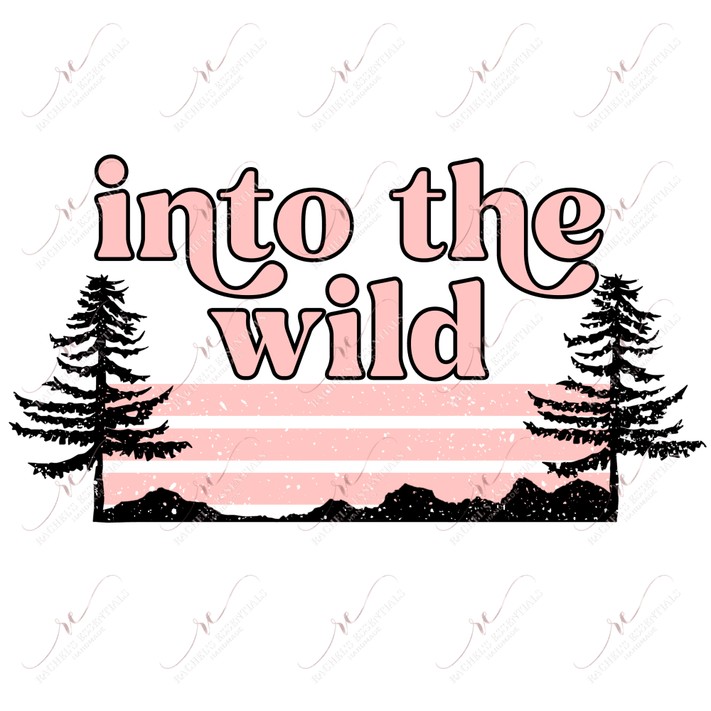 Into The Wild - Ready To Press Sublimation Transfer Print Sublimation