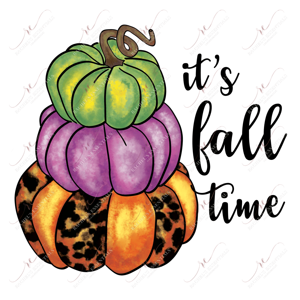Sublimation 1.99 It’s fall time pumpkins - ready to press sublimation transfer print freeshipping - Rachel's Essentials