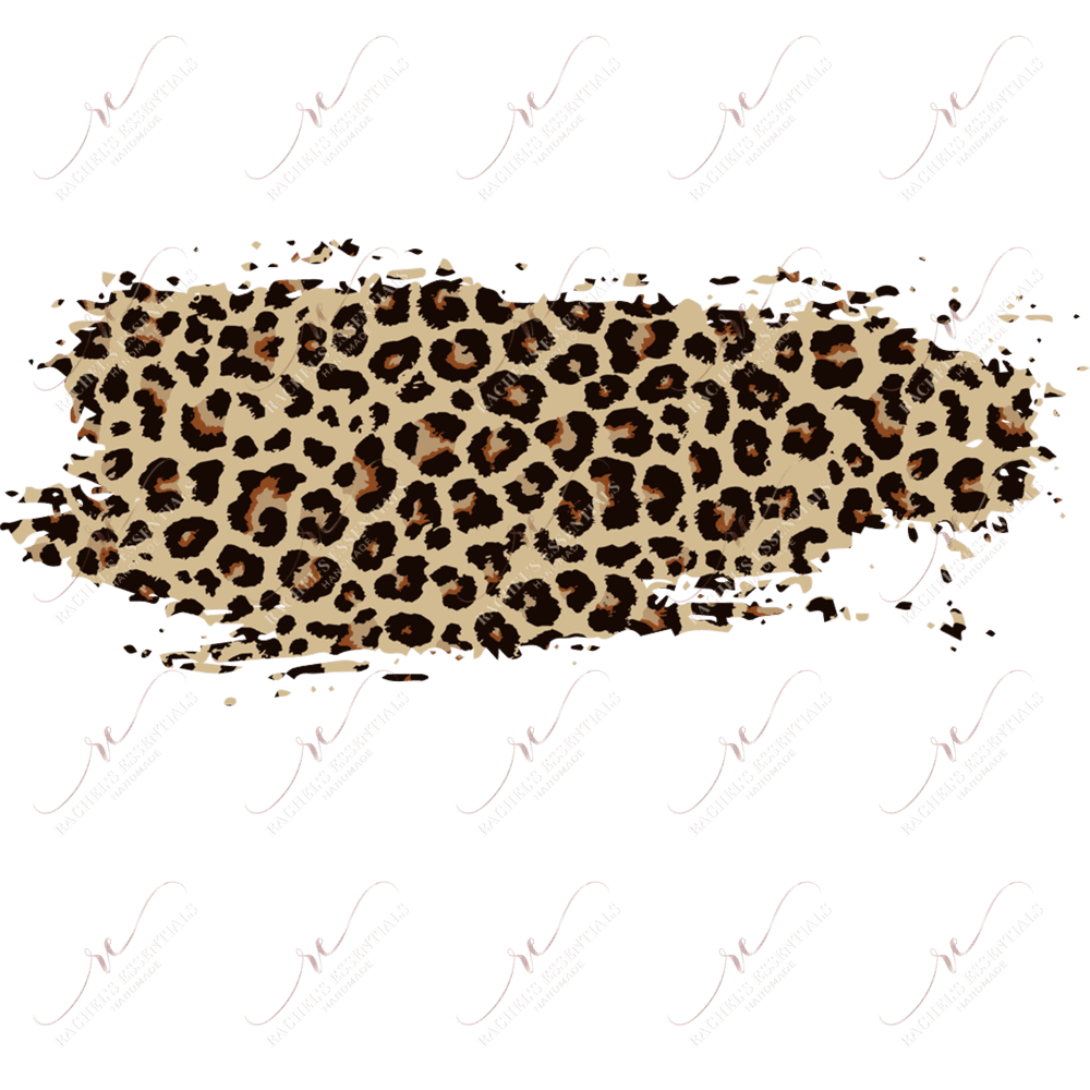 Leopard Patch - Ready To Press Sublimation Transfer Print Sublimation