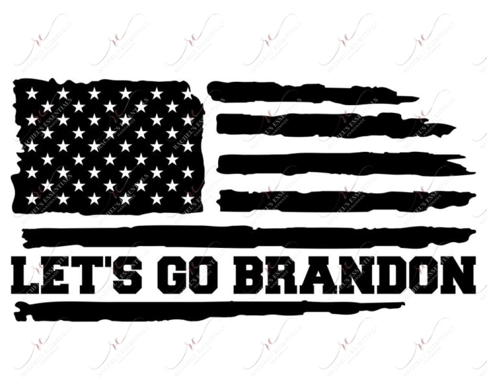 Lets Go Brandon Fjb Flag - Ready To Press Sublimation Transfer Print Sublimation