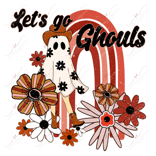 Lets Go Ghouls - Clear Cast Decal