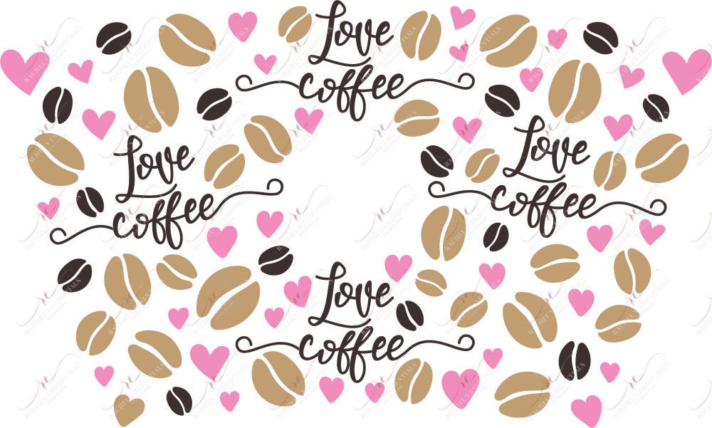 Love Coffee - Cold Cup Wrap