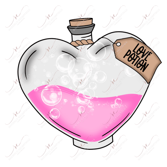 Love Potion - Clear Cast Decal