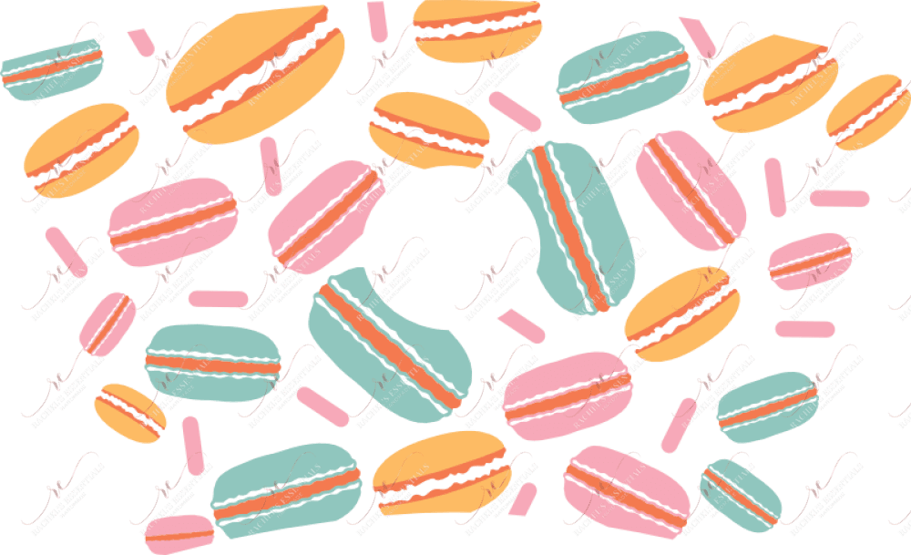 Macaroons - Cold Cup Wrap