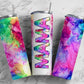 Mama Alcohol Ink Rainbow - Ready To Press Sublimation Transfer Print Sublimation