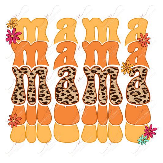 Mama Repeat - Clear Cast Decal