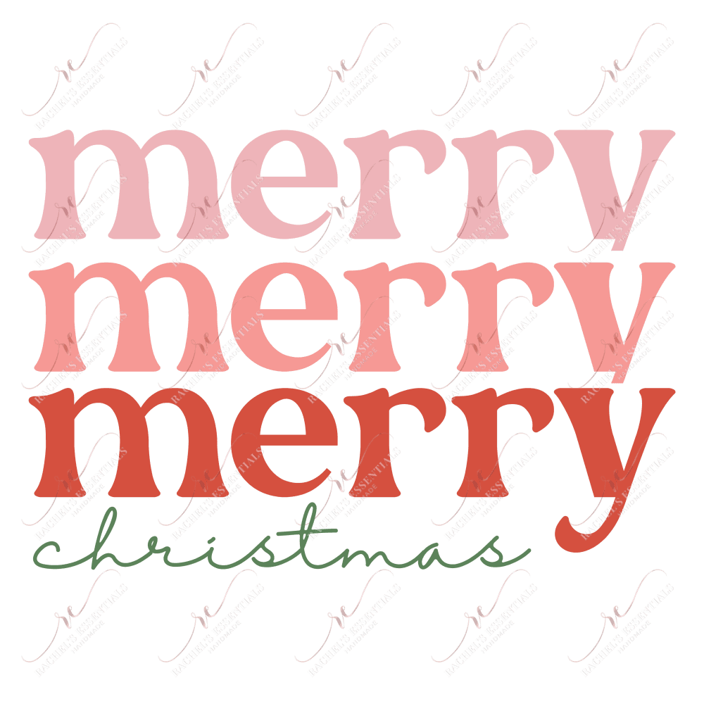 Merry Christmas - Htv Transfer