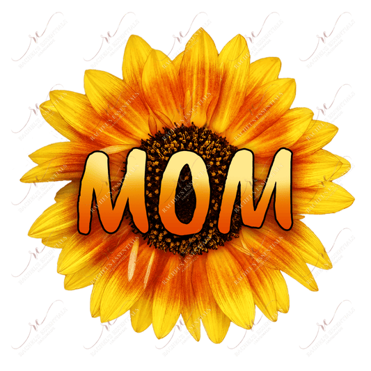 Mom Sunflower - Htv Transfer