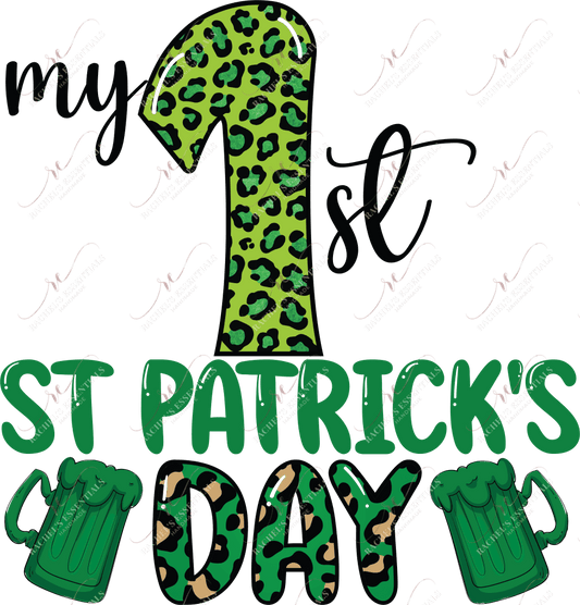 My First St Patricks Day - Ready To Press Sublimation Transfer Print Sublimation