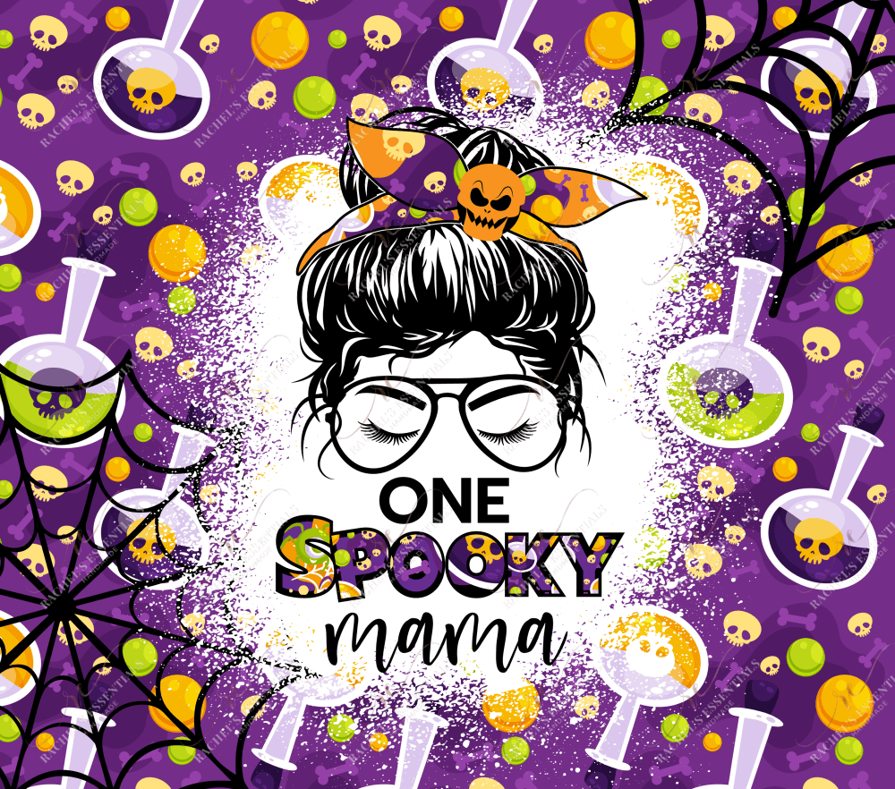 One Spooky Mama Wrap- Ready To Press Sublimation Transfer Print Sublimation