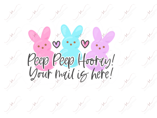 Peep Peep Hooray Sticker Set