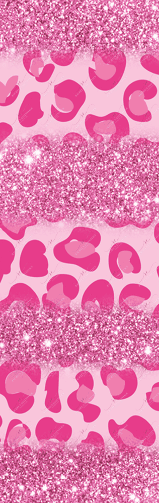 Pink Leopard Glitter - Vinyl Pen Wrap