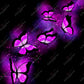 Purple Glow Butterflies - Vinyl Wrap