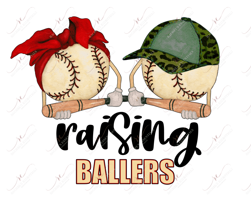 Raising Ballers - Clear Cast Decal