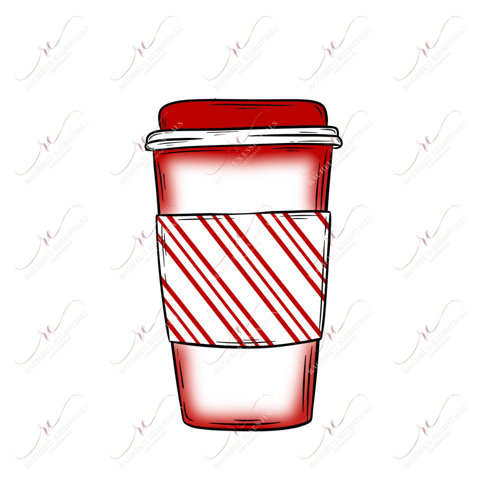 Red Drink - Clear Cast Decal