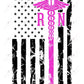 Rn Flag Pink - Ready To Press Sublimation Transfer Print Sublimation