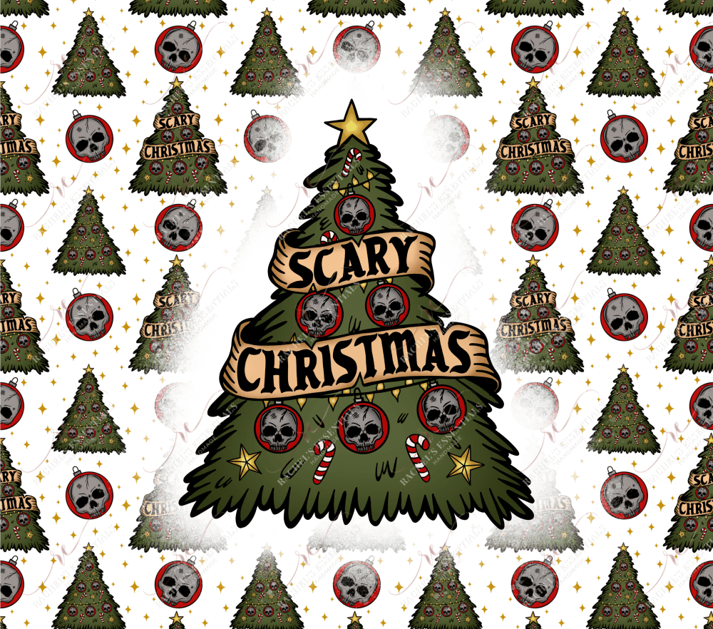 Scary Christmas - Ready To Press Sublimation Transfer Print Sublimation