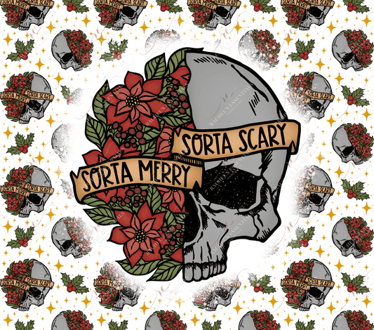 Sorta Merry Sorta Scary - Vinyl Wrap Vinyl