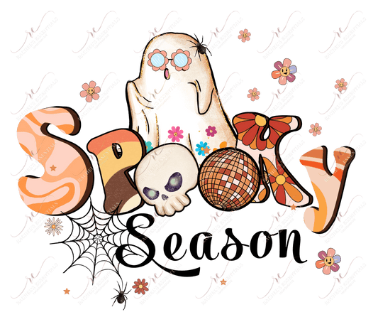 Spooky Season - Clear Cast Decal