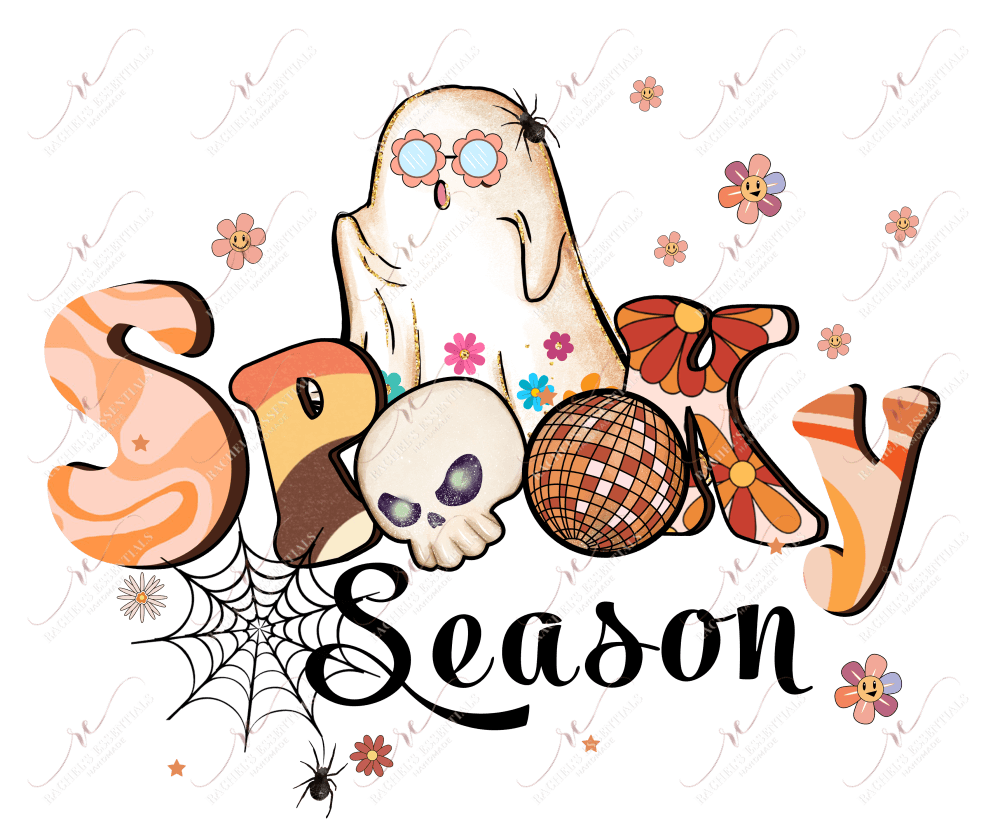Spooky Season - Ready To Press Sublimation Transfer Print Sublimation