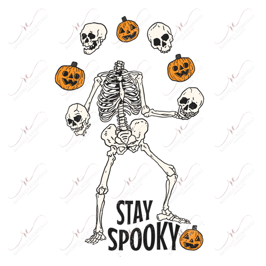 Stay Spooky - Ready To Press Sublimation Transfer Print Sublimation