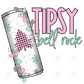 Tipsy Bell Rock - Clear Cast Decal
