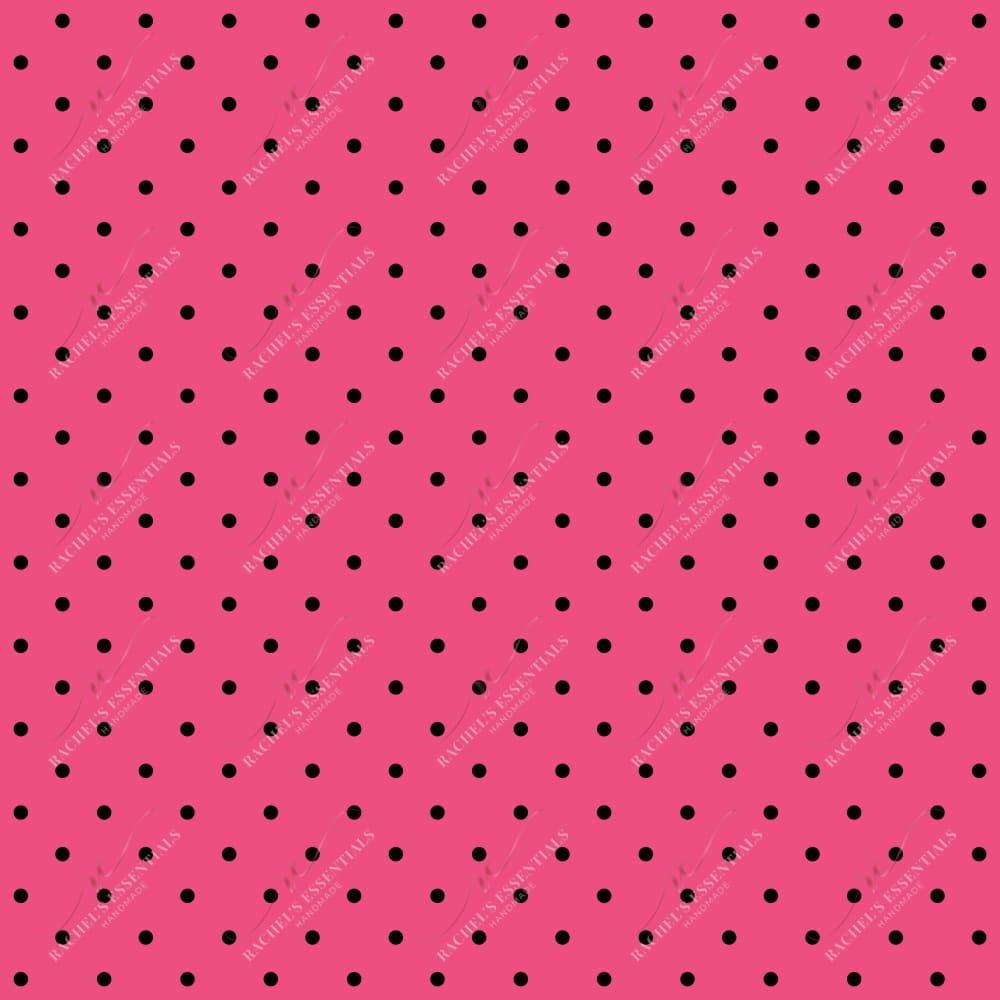 Watermelon Pink With Dots - Vinyl Wrap