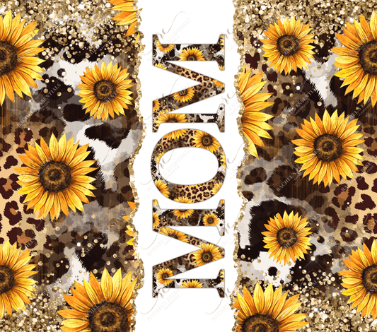 Westen Mom Sunflowers - Ready To Press Sublimation Transfer Print Sublimation