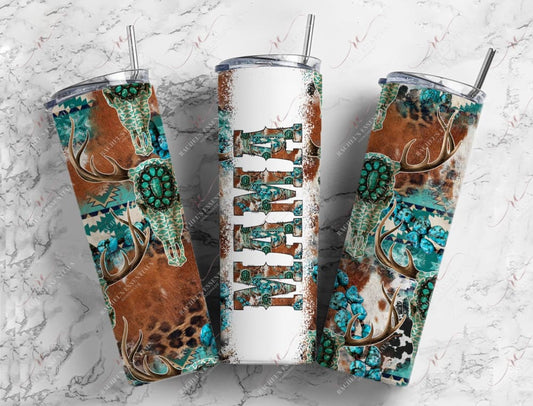 Western Teal Mama- Ready To Press Sublimation Transfer Print Sublimation