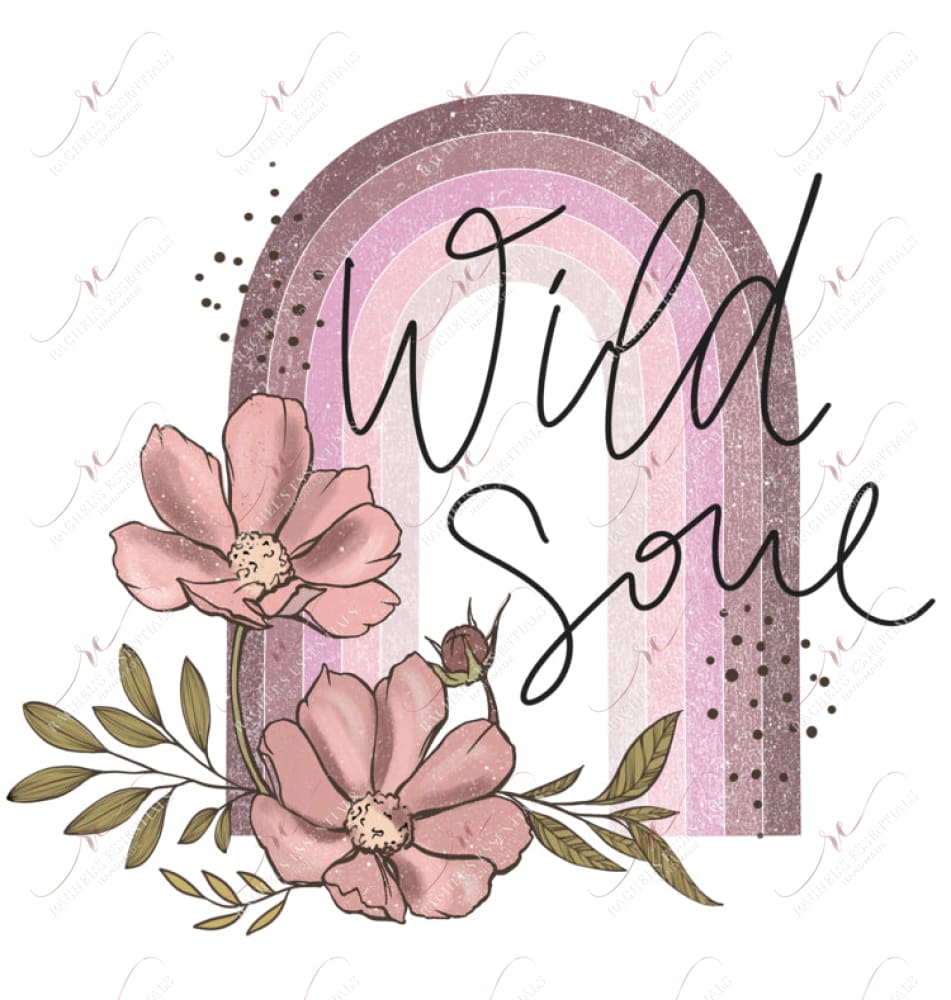 Wild Soul - Ready To Press Sublimation Transfer Print Sublimation
