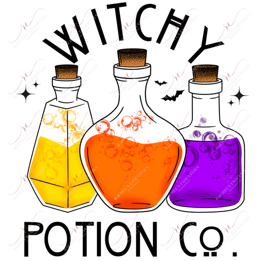 Witchy Potion - Ready To Press Sublimation Transfer Print Sublimation